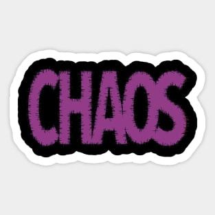 Chaos I Sticker